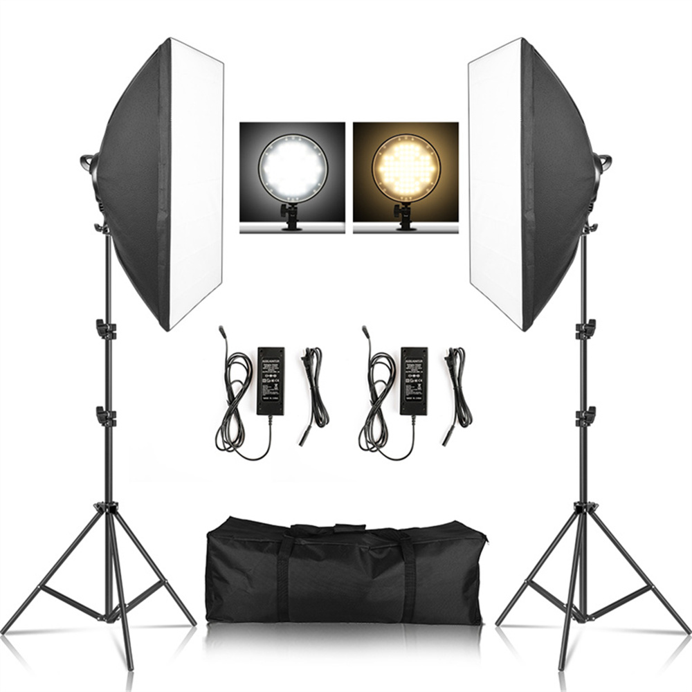 Photography Lighting Meter - ソフトボックスライトテント写真撮影キット写真2メートルtripiodソフトボックスディスクライトled 45ワット写真スタジオ照明撮影ランプビデオ