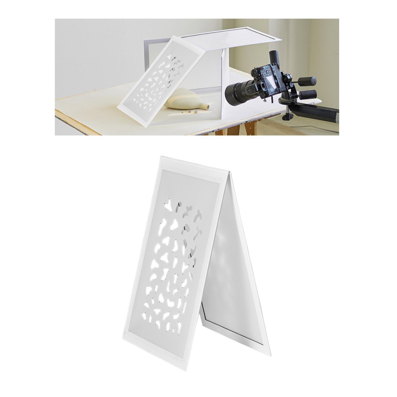 ジュエリーや化粧品撮影用の、ライトディフューザーボードとPV - Photography Lighting Kit Portable のレビューと価格