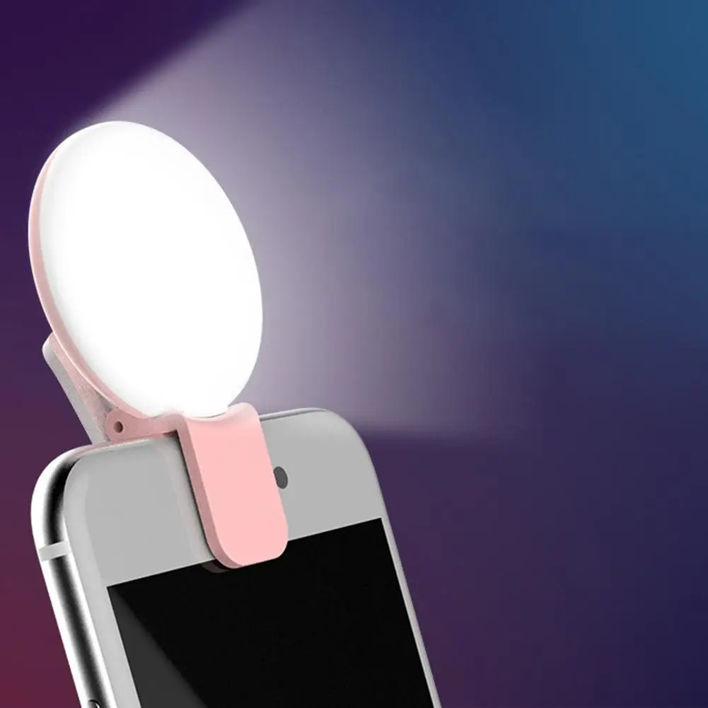 携帯電話 LED Selfie リングライトポータブルミニ耐 - Photography Mobile Lighting のレビューと価格