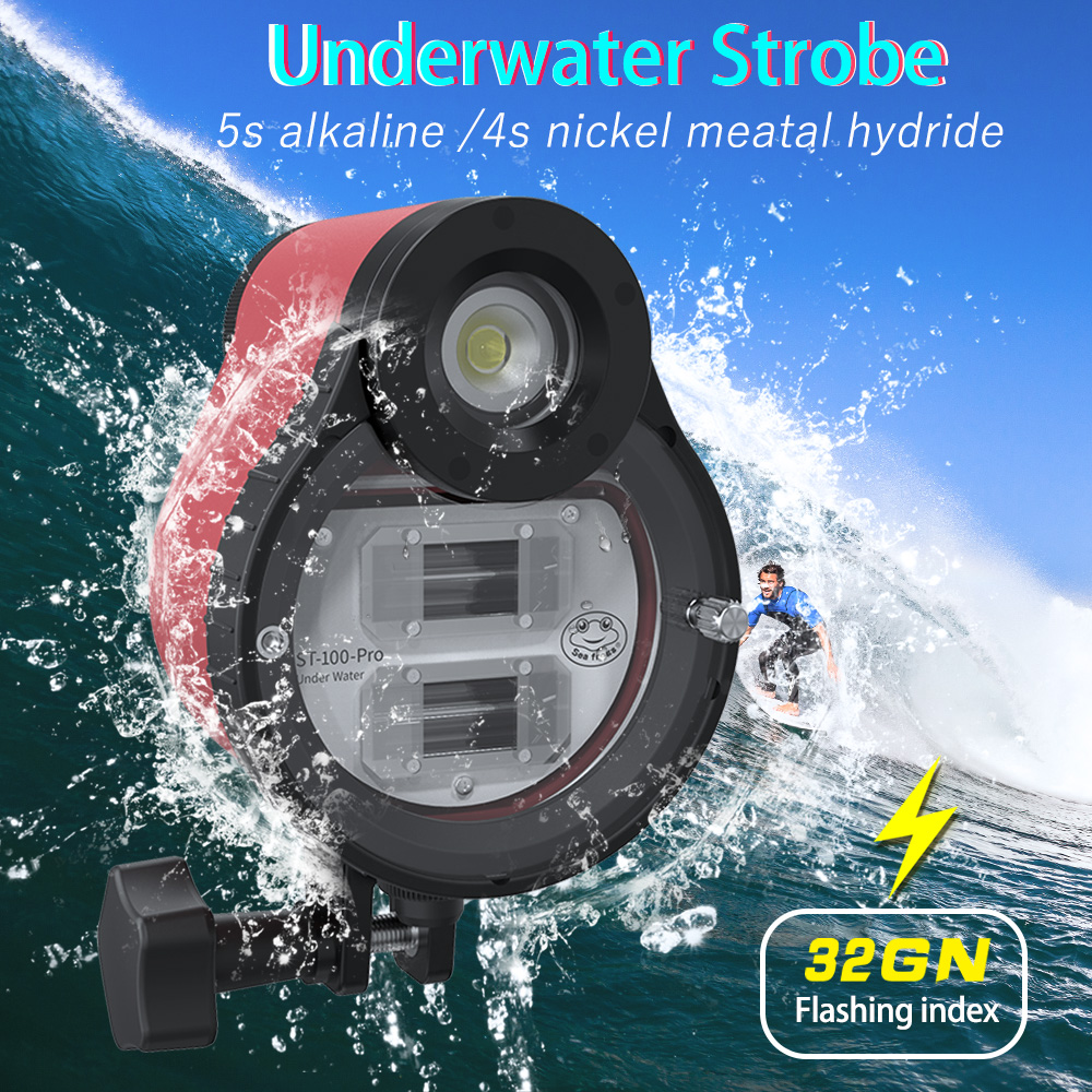水中写真ストロボ,Seafrogs-ST-100プロ,ダイビ - Photography Lighting Brands のレビューと価格