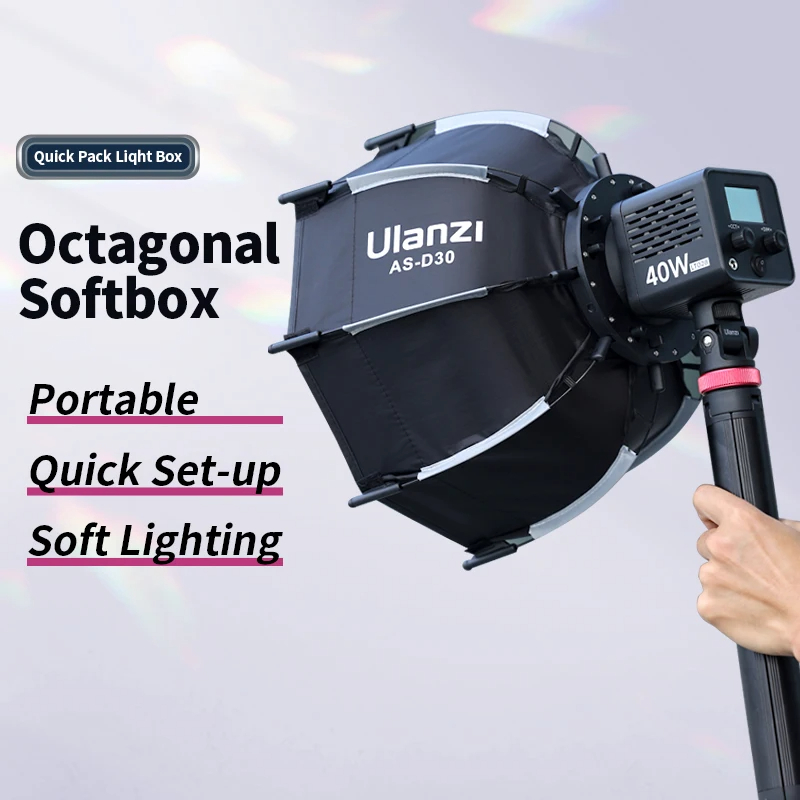 Ulanzi AS-D30 30 センチメートル八角形ソフト - Photography Lighting Meter のレビューと価格