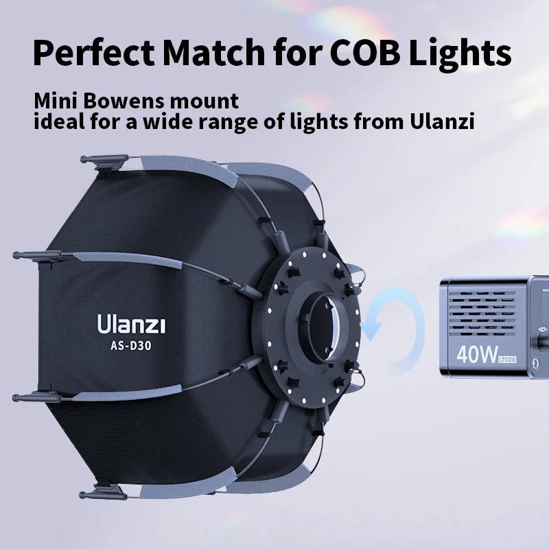 Ulanzi AS-D30 30 センチメートル八角形ソフト - Photography Lighting Meter のレビューと価格
