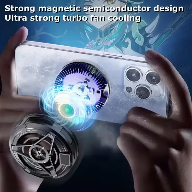 磁石式半導体冷却ファン、RGBライト搭載、急速冷却、静音冷却 - Photography Lighting Game のレビューと価格