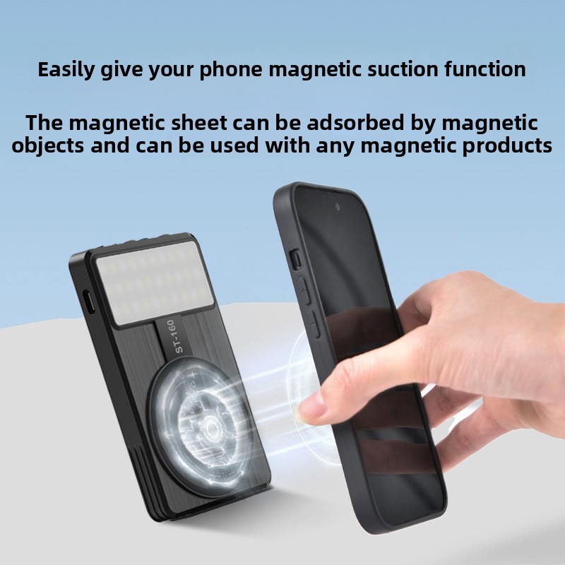 両面磁気フィルライト 携帯電話 ライブ写真 二色の優しい光  - Photography Mobile Lighting のレビューと価格