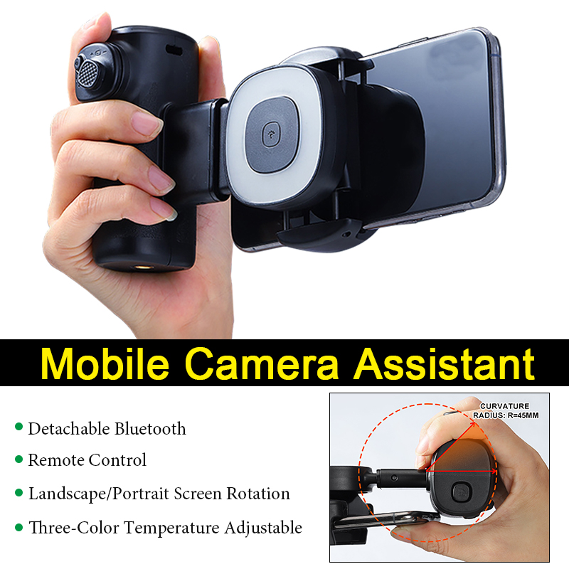 携帯電話用フィルライト、ポータブルハンドル付きモバイルカメラ - Photography Mobile Lighting のレビューと価格