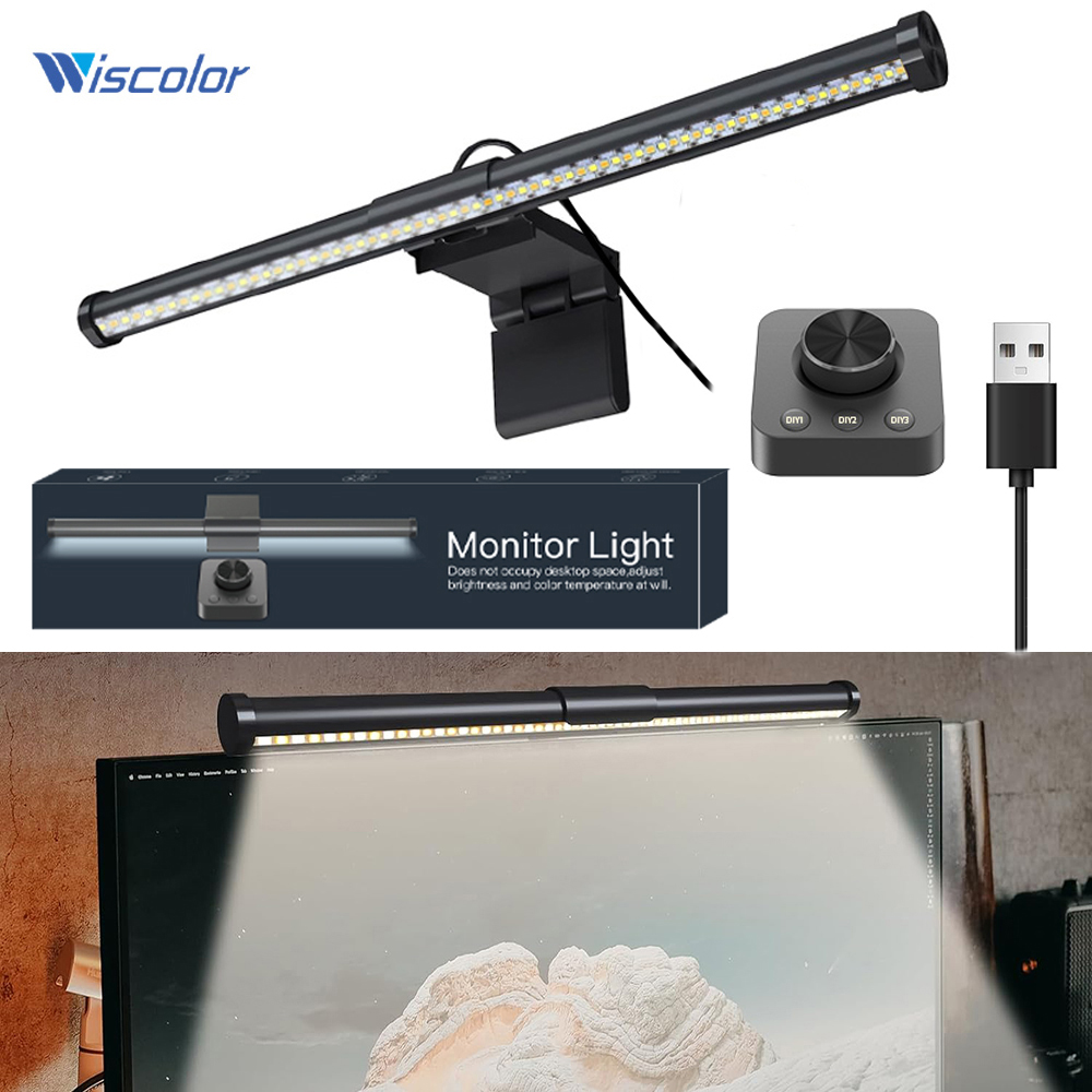 LED コンピュータ PC モニターライトバーリモコンスクリ - Photography Lighting Game のレビューと価格